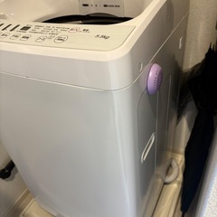 Hisense 洗濯機 5.5kg（美品・引っ越しのためお譲りします）の画像