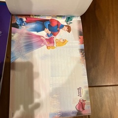 すみっコぐらし　ディズニープリンセス　ぬりえ　便箋
の画像