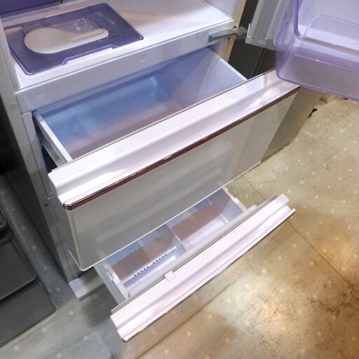 三菱 272L 冷蔵庫 MR-CX27C ホワイト 3ドア 【モノ市場東海店】 130