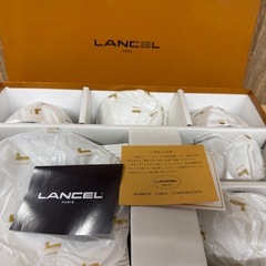 ◎LANCEL カップ ＆ ソーサー 5脚セット 未使用品 ギフト保管品
の画像