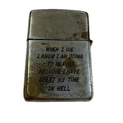 170590 ZIPPO ジッポ ベトナム 71-72 DAKTO ピースマーク 1972年製 シルバー [1000027776475]の画像