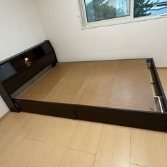 無料‼️セミダブルベッドフレームの画像