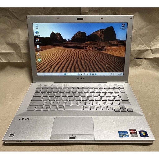 【高速・すぐに使える・MSOffice付き・Windows11ノートパソコン】SONY VAIO PCG41218N・6GB RAM・128GBSSD