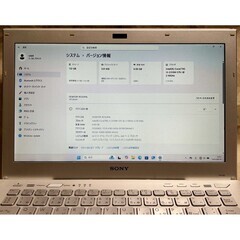 【高速・すぐに使える・MSOffice付き・Windows11ノートパソコン】SONY VAIO PCG41218N・6GB RAM・128GBSSDの画像