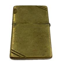 170590 現状品 ZIPPO ジッポ 真鍮 ライン 斜線 2008年製 ゴールド　 [1000027777670]の画像