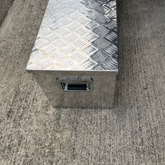 アルミ ボックス 工具箱 軽トラ ツールボックス 荷台ボックス コンテナ 鍵付きの画像