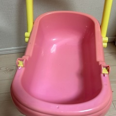 メルちゃん 【中古】ふたりでのれちゃう！おせわベビーカーの画像