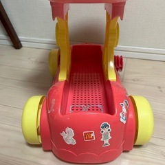 メルちゃん 【中古】ふたりでのれちゃう！おせわベビーカーの画像