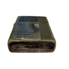 170590 現状品 ZIPPO ジッポ LIMITED シリアルNo.0789　2000年製 ゴールド [1000027777410]の画像