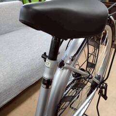 自転車 MOMOSA 27インチ 切替6段 鍵無しの画像