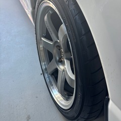 RAYS 18インチアルミタイヤ4本セットの画像