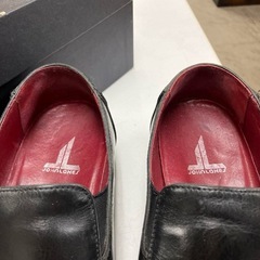 K2509-333 JOHN LAKES ローファー ロングノーズ サイズ25.5cm JL20032 靴べら付属 キズ 汚れありの画像