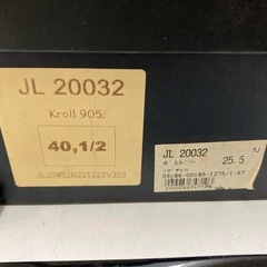 K2509-333 JOHN LAKES ローファー ロングノーズ サイズ25.5cm JL20032 靴べら付属 キズ 汚れありの画像