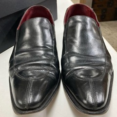 K2509-333 JOHN LAKES ローファー ロングノーズ サイズ25.5cm JL20032 靴べら付属 キズ 汚れありの画像