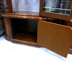 飾り棚 キャビネット コレクションケース イタリー イタリア製 【モノ市場東海店】 130の画像