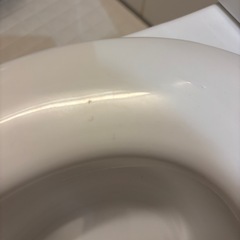 おまる　トイレ型　飛び散りガードなし！！　の画像