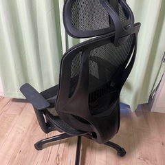 ニトリ　ワークチェア　クエトBKの画像