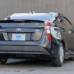 ★ワンオーナー！H28年！プリウス 50「S」禁煙車！低走行4.9万㌔！アルパイン9インチナビ！Bluetooth！LEDライト！Bカメラ！タイヤ溝多い！の画像