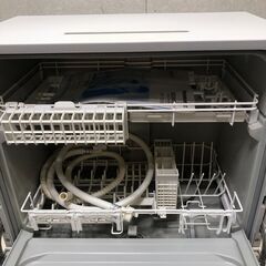 2021年製 中古★Panasonic パナソニック「ナノイー X」ストリーム除菌洗浄! 食器洗い乾燥機 NP-TZ300-W 食洗機　【糸島市内 送料無料】88252-3-020の画像