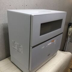 2021年製 中古★Panasonic パナソニック「ナノイー X」ストリーム除菌洗浄! 食器洗い乾燥機 NP-TZ300-W 食洗機　【糸島市内 送料無料】88252-3-020の画像