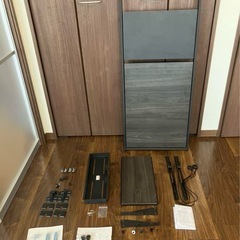 工事不要壁掛けHAYAMI TIMEZ EW-74B ～65V型　テレビスタンドの画像