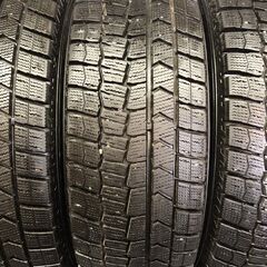DUNLOP WINTER MAXX WM02 205/65R16 16インチ スタッドレス 4本 23年製 バリ溝 ヤリスクロス 10系アルファード ミニクロスオーバー(STE012)の画像