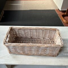 未使用品‼　萩原　アンティーク風　ホワイト　テレビ台　バスケットタイプの画像