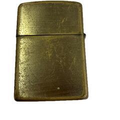 170590 現状品 ZIPPO ジッポ 真鍮 ヴィンテージ THE FAMOUS FOR BEST RESULTS ALWAYS USE 1989年製 ゴールド [1000027777694]の画像