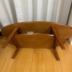 テーブル⭐️大川家具　GARTの画像