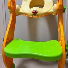 アンパンマン　補助便座　ステップ付きの画像
