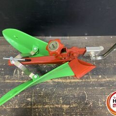 【引き取り限定】【中古美品】培土器 グリーン培土器 農機具 管理機 耕運機 耕うん機 アタッチメント パーツ ※実使用無しの画像