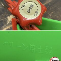 【引き取り限定】【中古美品】培土器 グリーン培土器 農機具 管理機 耕運機 耕うん機 アタッチメント パーツ ※実使用無しの画像