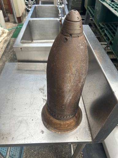 旧日本軍　砲弾　火薬無　安全品