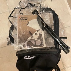 Air Buggy cocoエアバギー ココ ブレーキ グリーンアップルの画像