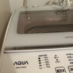 【お譲りします】洗濯機 AQUA 7kgの画像