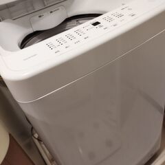 2022年制 IRIS OHYAMA 全自動洗濯機 IAW-T504（中古の画像