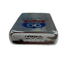 170590 現状品 ZIPPO ジッポ ROUTE66 1981年製 シルバー [1000027777144]の画像
