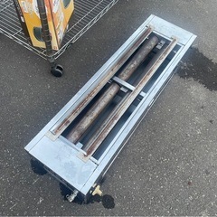 Paloma　パロマ　業務用 串焼き器 ガスコンロ LPガス GY-40 ステンレス製 焼き台 厨房 設備 焼き鳥 磯焼き お祭り 稼働確認済 中古 ③の画像