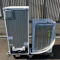 ハイアール ヤマダ電気　冷蔵庫　洗濯機　2点セットの画像