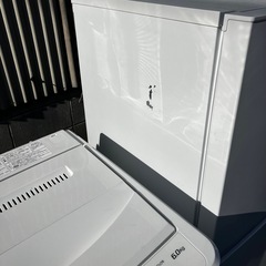 ハイアール ヤマダ電気　冷蔵庫　洗濯機　2点セットの画像