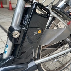 【電動自転車】 パナソニック Panasonic  26インチ バッテリー 鍵付き【動作良好】の画像