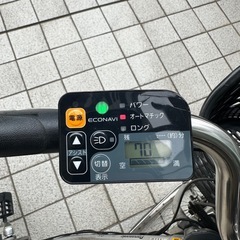 【電動自転車】 パナソニック Panasonic  26インチ バッテリー 鍵付き【動作良好】の画像