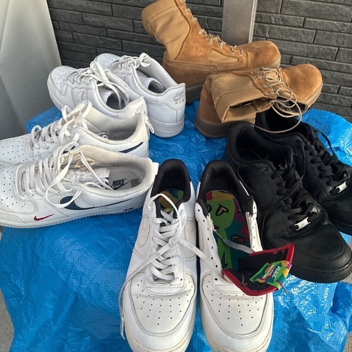 ナイキエアフォースワン、ゴアテックスミリタリーブーツ