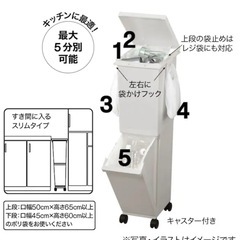 スリム分別ペールの画像
