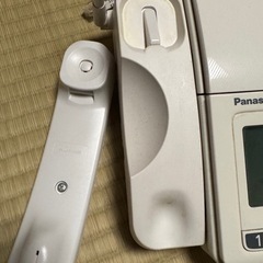 パナソニック　ファックス付き電話機　子機付きの画像