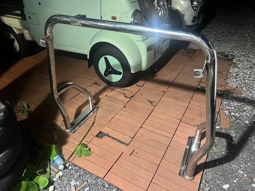 レアオプション　ミゼット2　ミゼットⅡ　純正OP　スタイリッシュガードバー　K100P　ダイハツ　ロールバー　着払い発送・近場配達可能