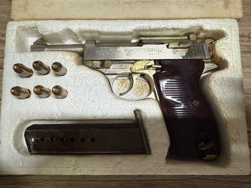 《希少品》 MGC ワルサー　P-38 　SMG刻印　金属製　モデルガン