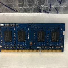 ELPIDA 2GB PC3-12800SノートPC用メモリの画像