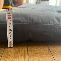 大判 ヨガ　坐禅用座布団　あぐらクッションの画像