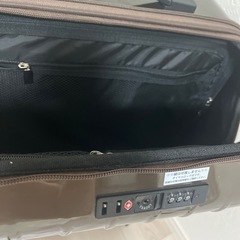 TSAロック付きスーツケース　56ℓ Mサイズ　の画像
